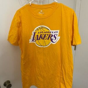 Fanatics Gold Lakers shirt